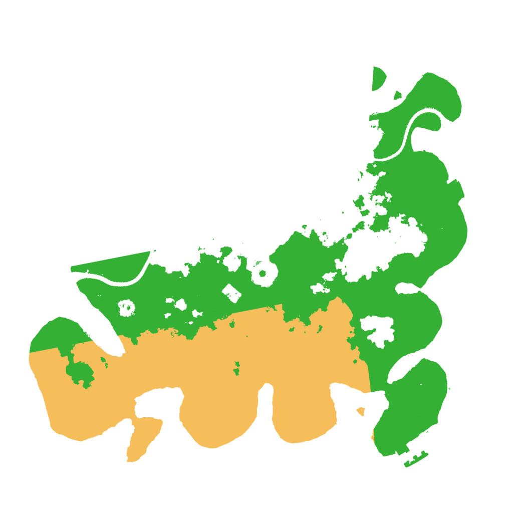 Biome Rust Map: Procedural Map, Size: 3000, Seed: 699924641