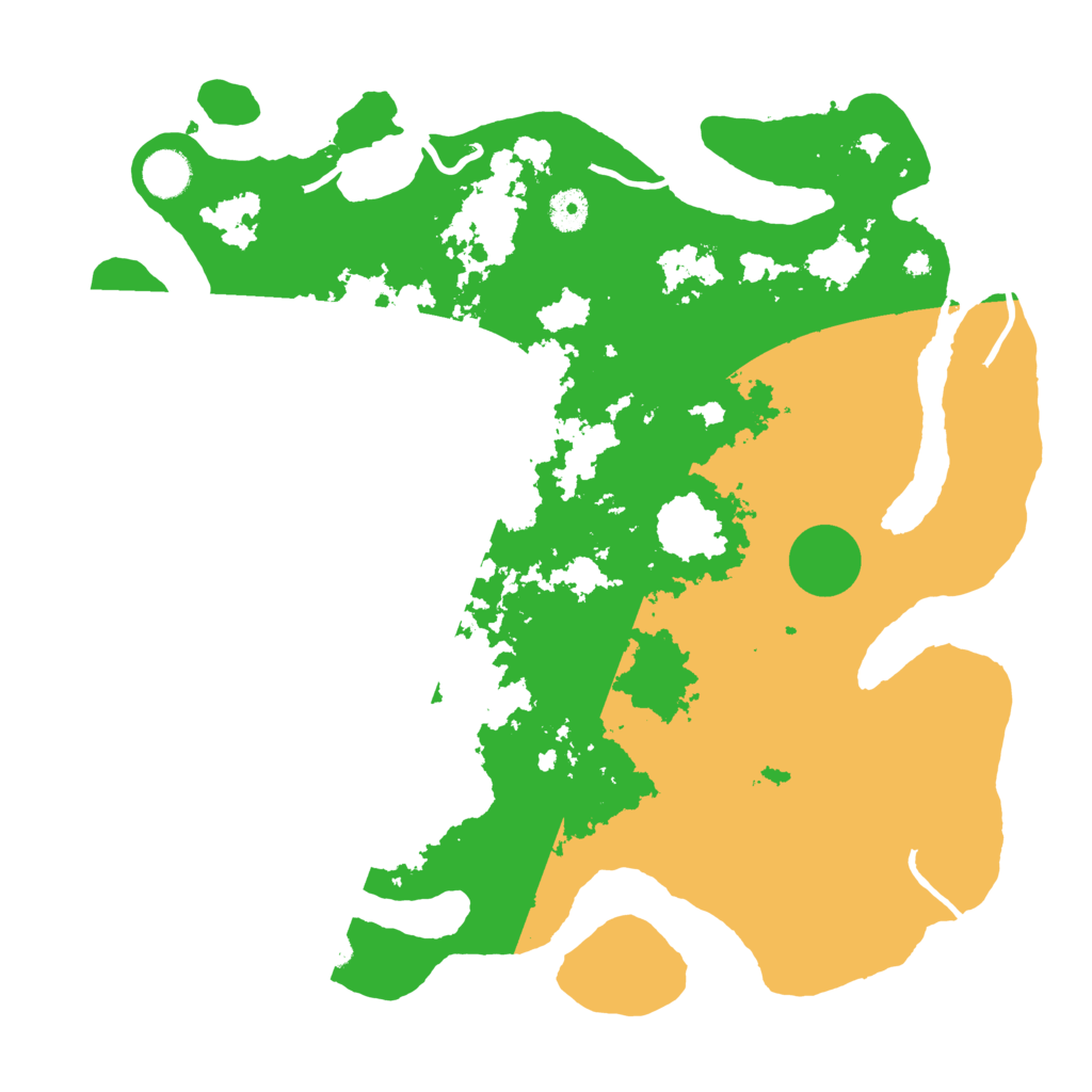 Biome Rust Map: Procedural Map, Size: 4000, Seed: 32855