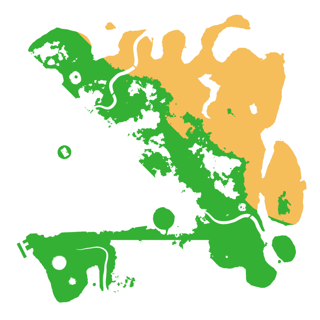 Biome Rust Map: Procedural Map, Size: 4000, Seed: 310241115
