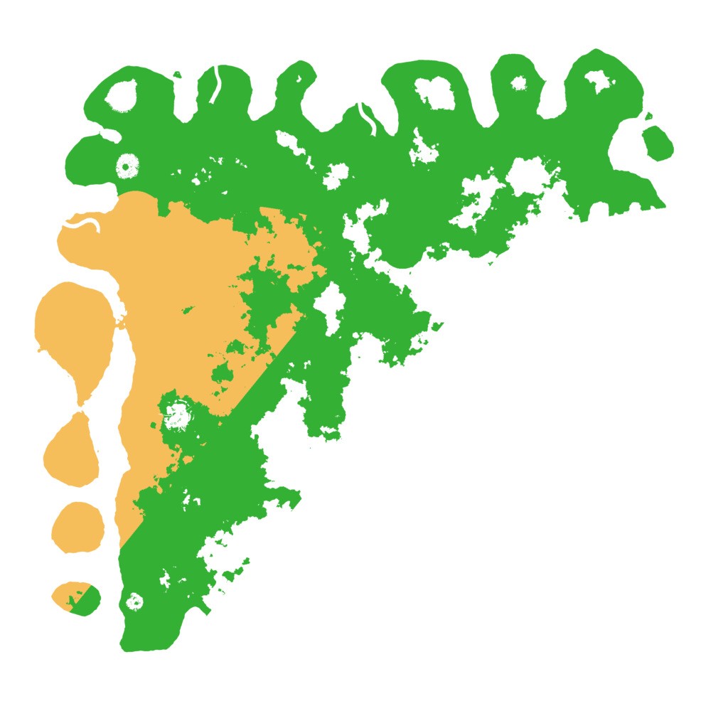 Biome Rust Map: Procedural Map, Size: 4500, Seed: 6022023