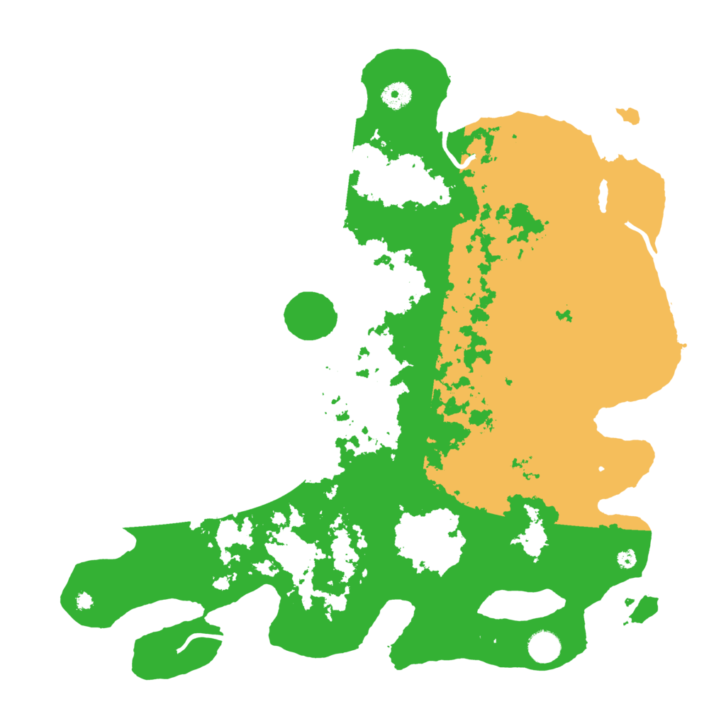 Biome Rust Map: Procedural Map, Size: 3950, Seed: 80437133