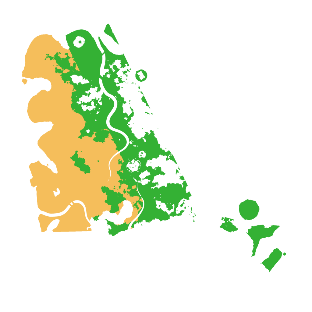 Biome Rust Map: Procedural Map, Size: 4250, Seed: 1226337100