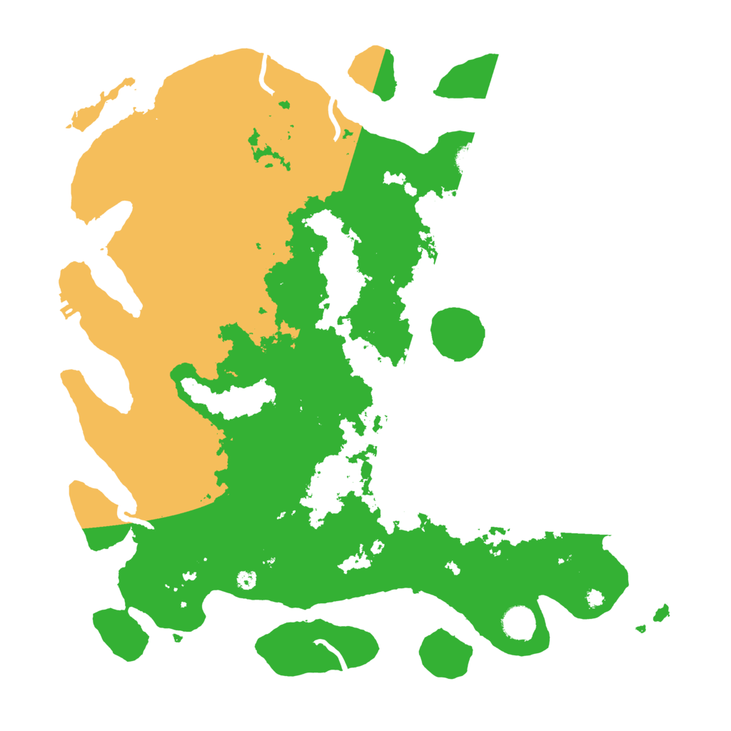 Biome Rust Map: Procedural Map, Size: 3850, Seed: 21786323