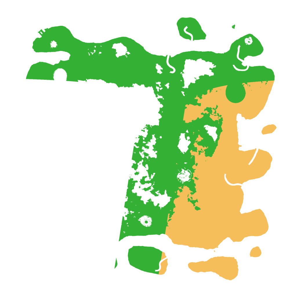 Biome Rust Map: Procedural Map, Size: 3950, Seed: 89333872