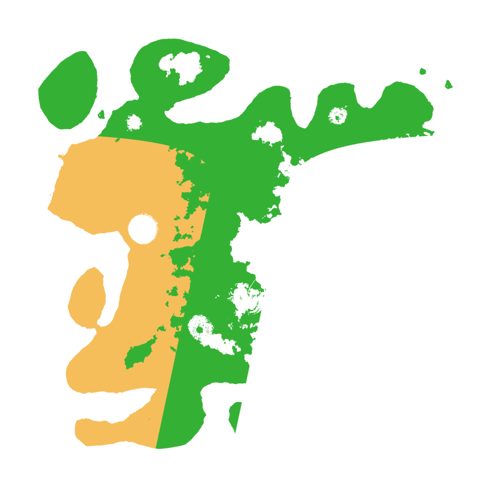 Biome Rust Map: Procedural Map, Size: 3000, Seed: 1000674235