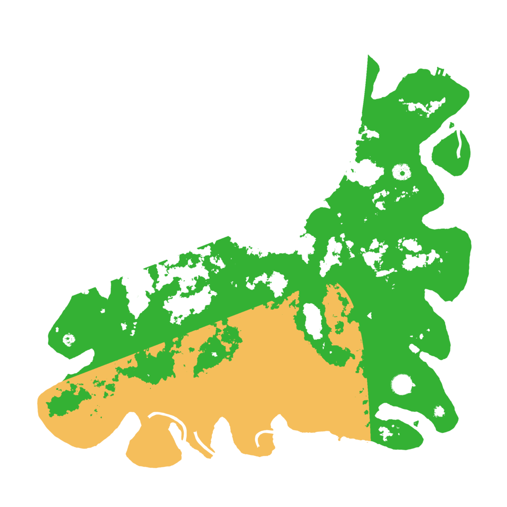 Biome Rust Map: Procedural Map, Size: 4300, Seed: 10568666