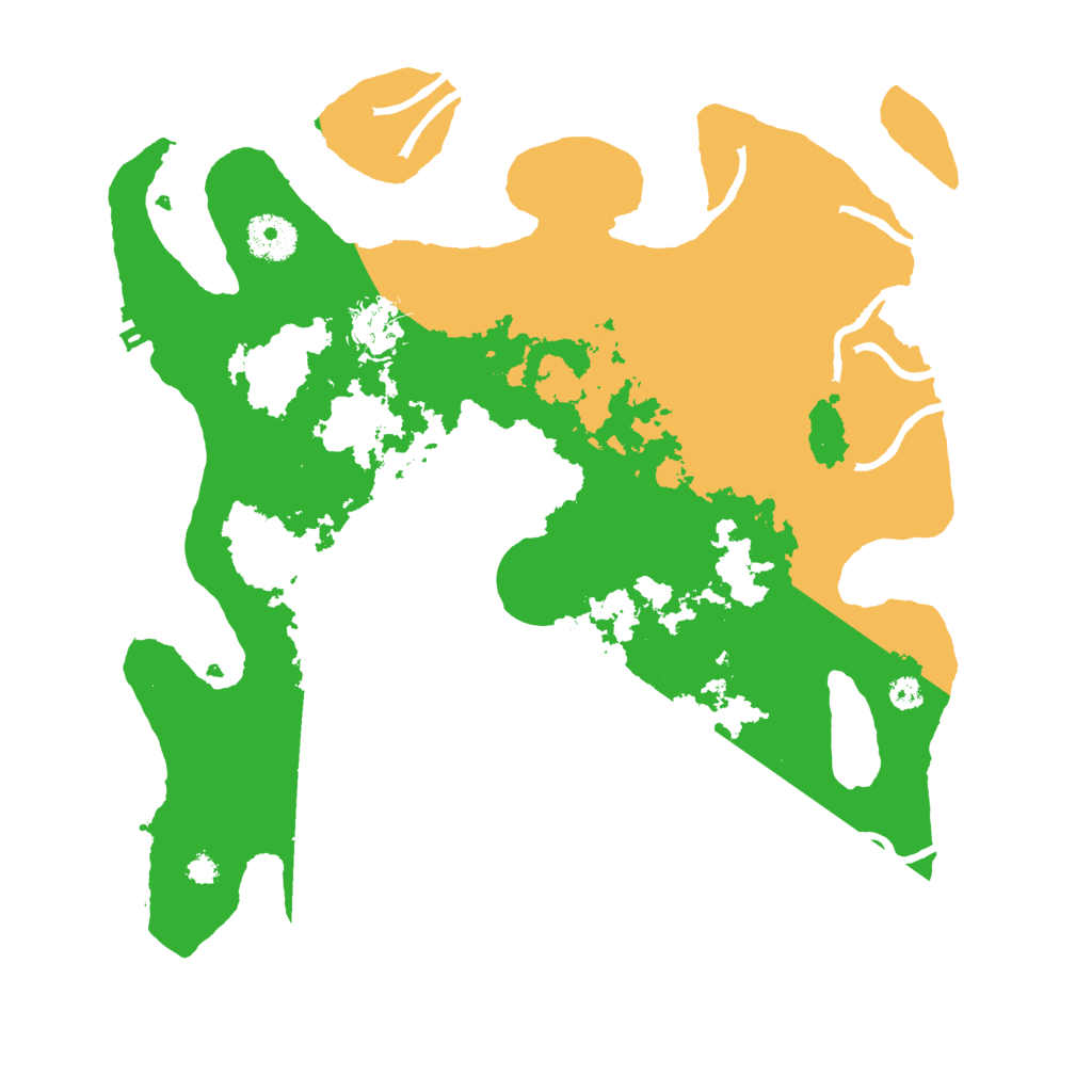 Biome Rust Map: Procedural Map, Size: 3400, Seed: 42707724