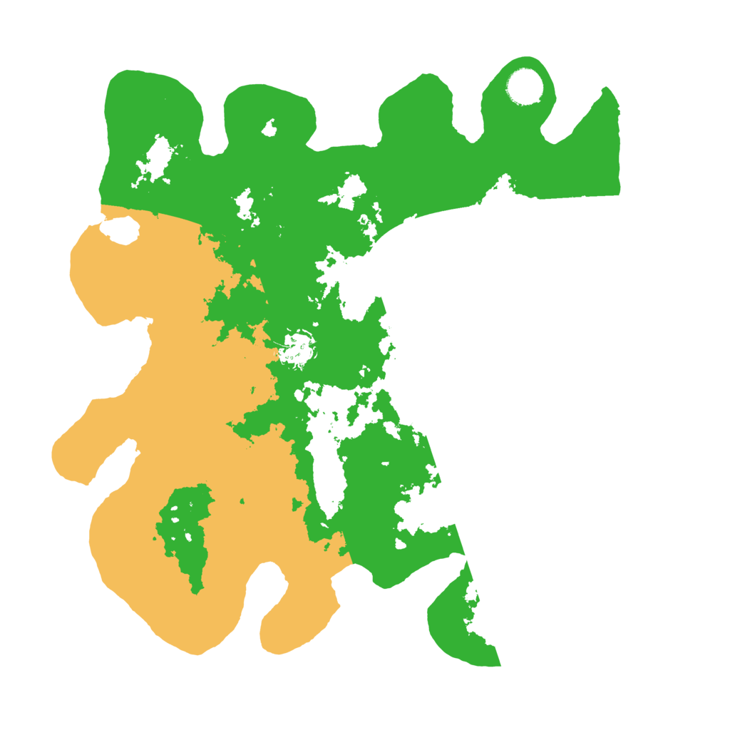 Biome Rust Map: Barren, Size: 3550, Seed: 15169940