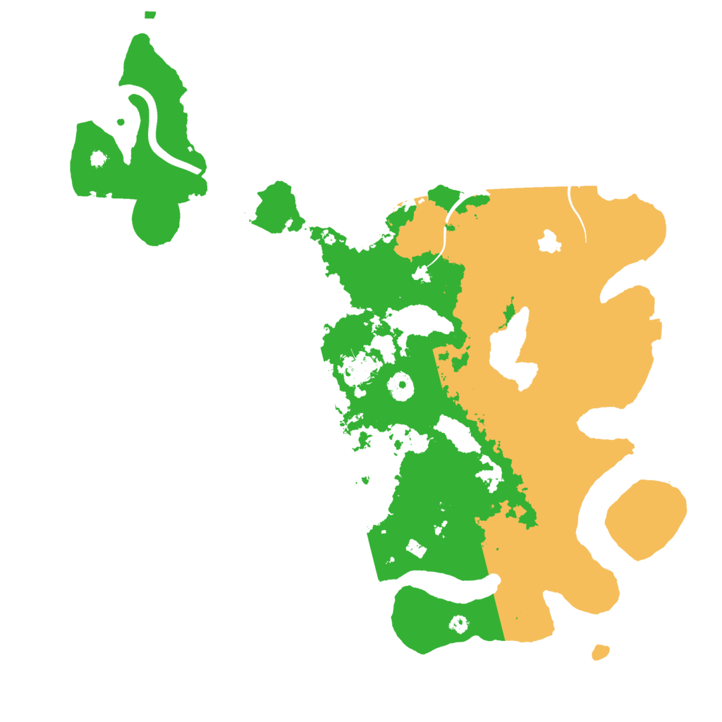 Biome Rust Map: Procedural Map, Size: 4000, Seed: 363841112