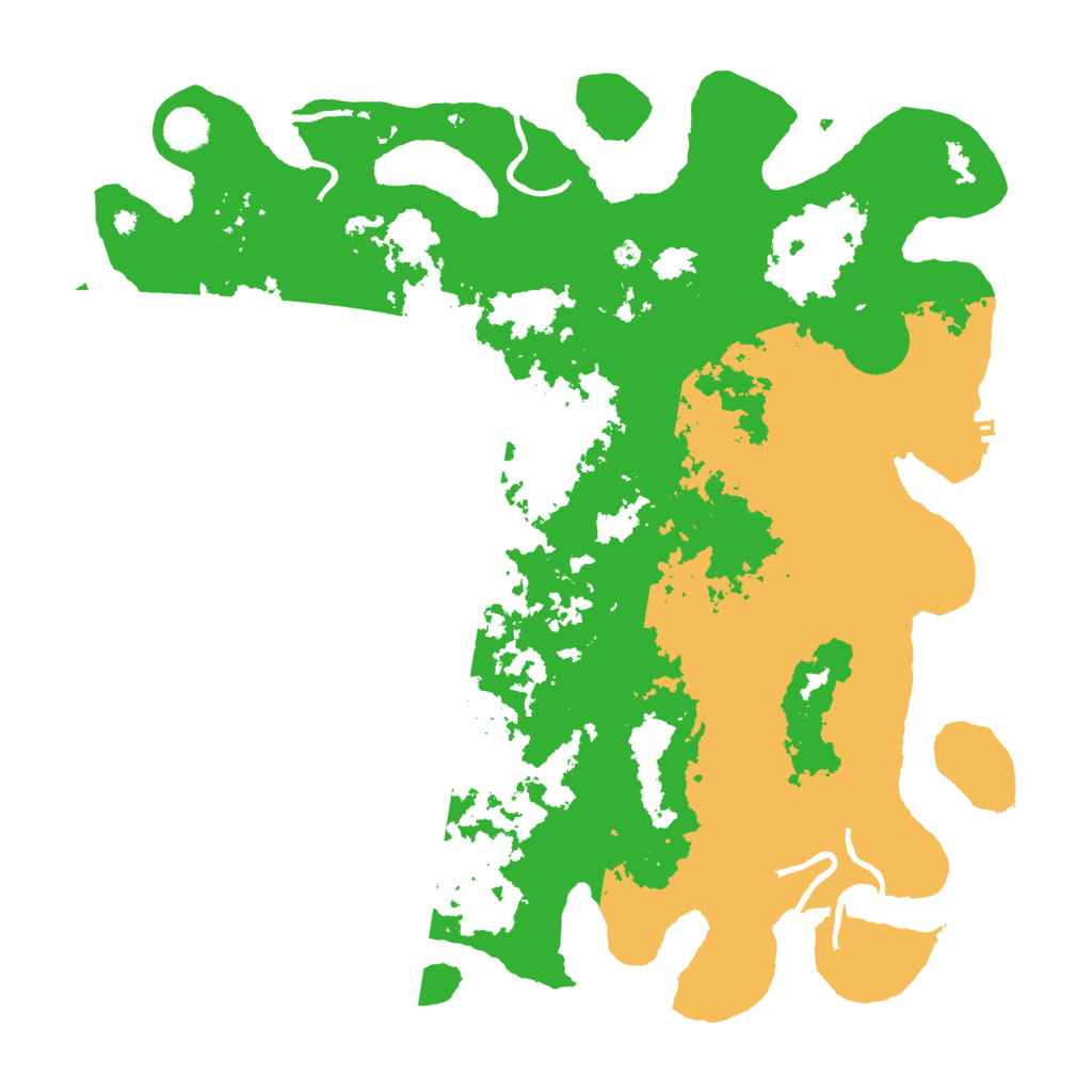 Biome Rust Map: Procedural Map, Size: 4300, Seed: 15745440