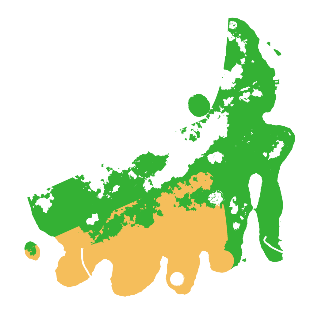 Biome Rust Map: Procedural Map, Size: 4000, Seed: 292229369