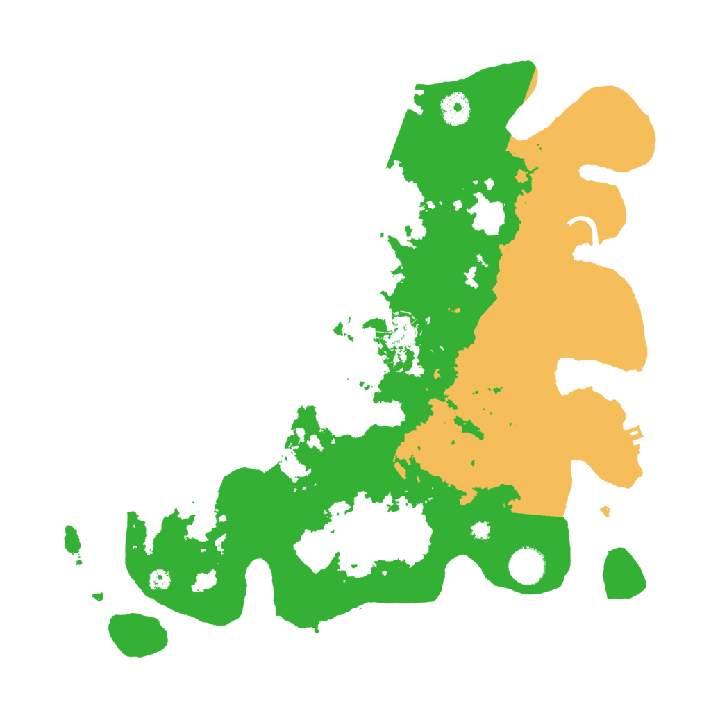 Biome Rust Map: Procedural Map, Size: 3450, Seed: 58196680