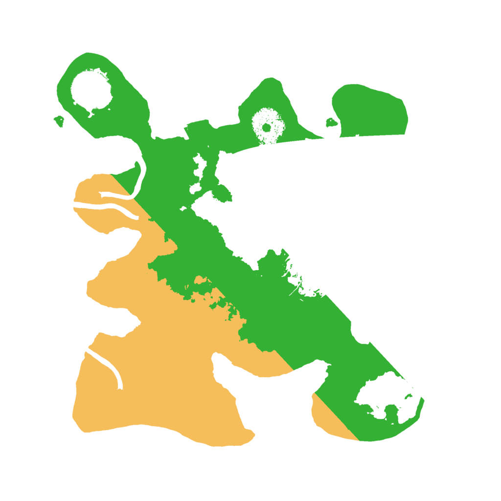 Biome Rust Map: Procedural Map, Size: 2300, Seed: 111241324