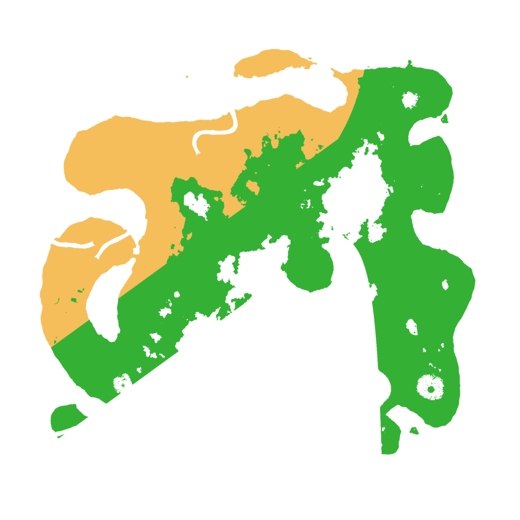 Biome Rust Map: Procedural Map, Size: 3000, Seed: 1576663770