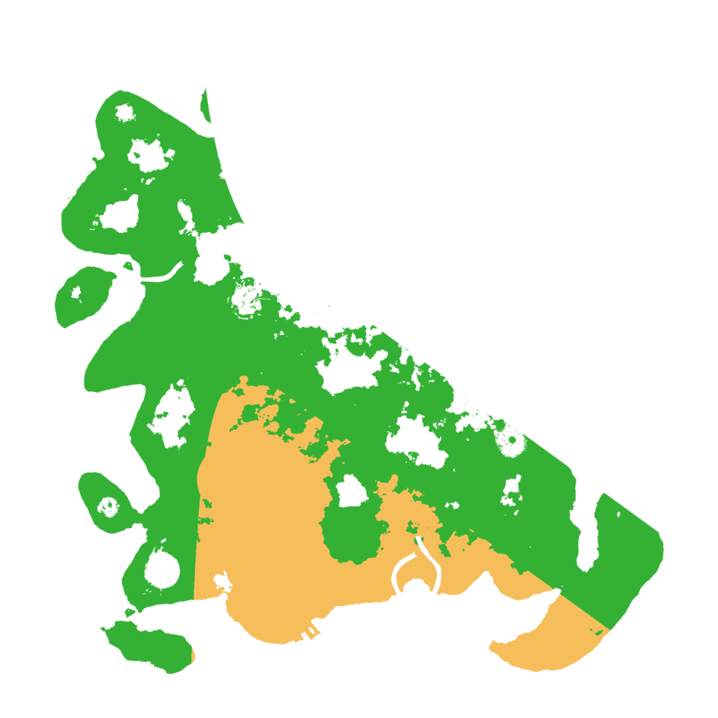 Biome Rust Map: Procedural Map, Size: 3700, Seed: 34926512