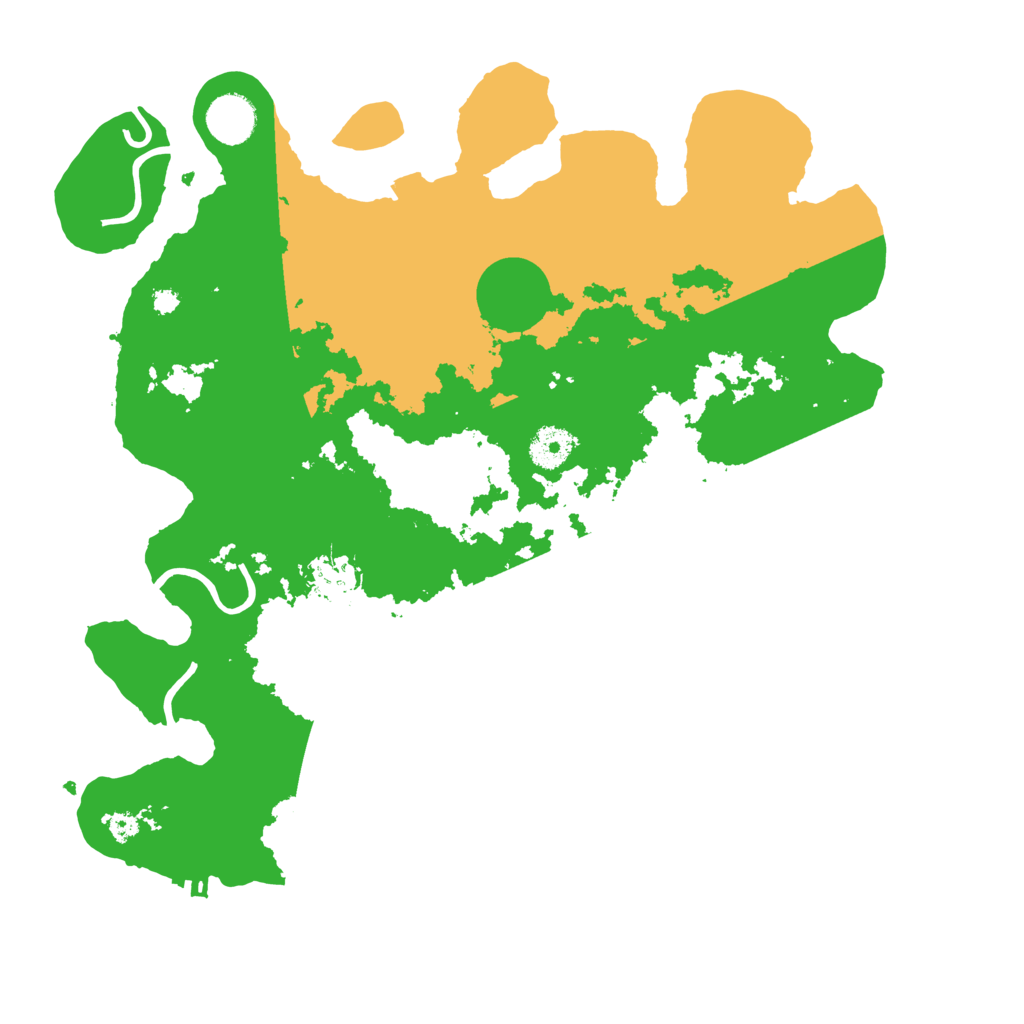 Biome Rust Map: Procedural Map, Size: 3650, Seed: 78501093