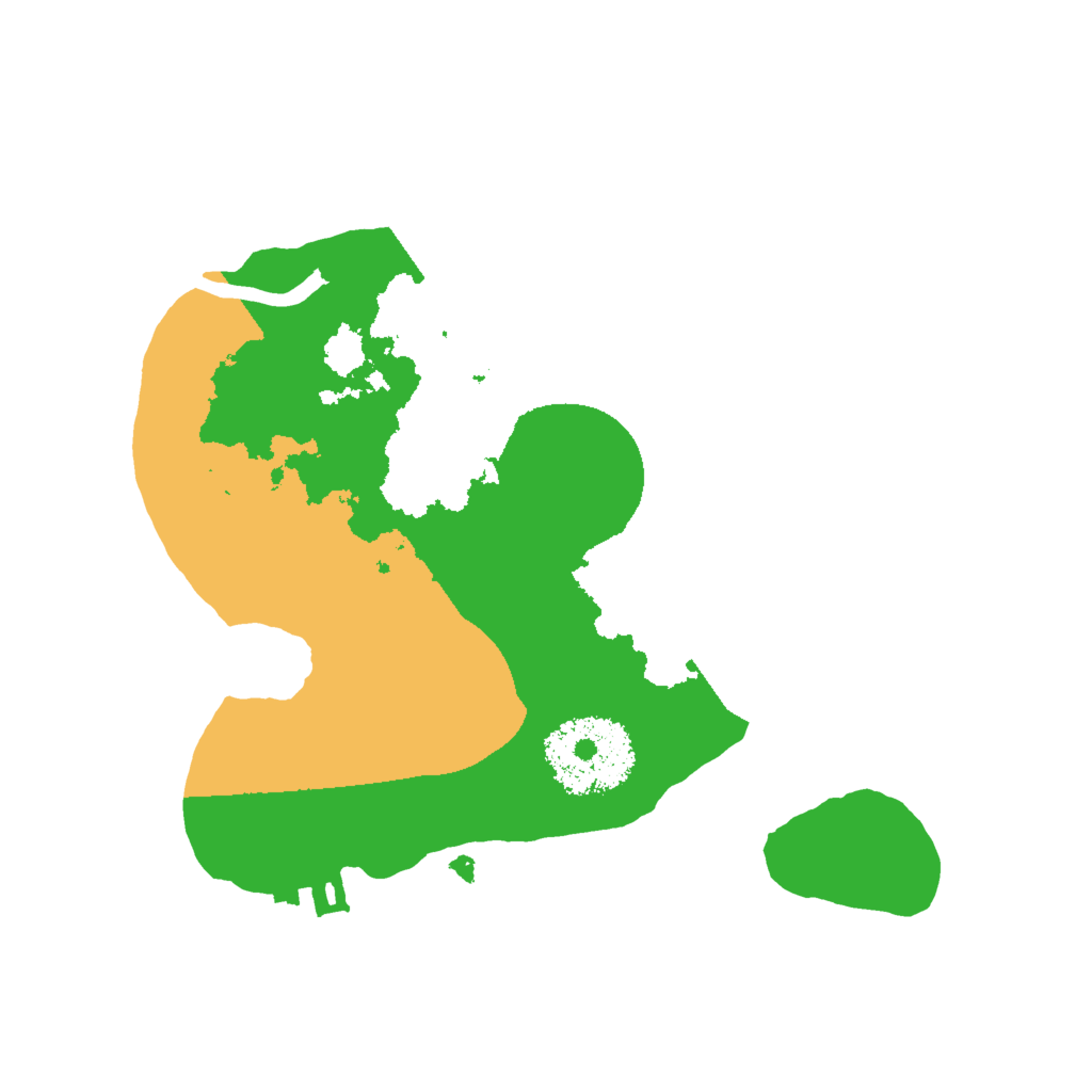 Biome Rust Map: Procedural Map, Size: 2000, Seed: 1673053538