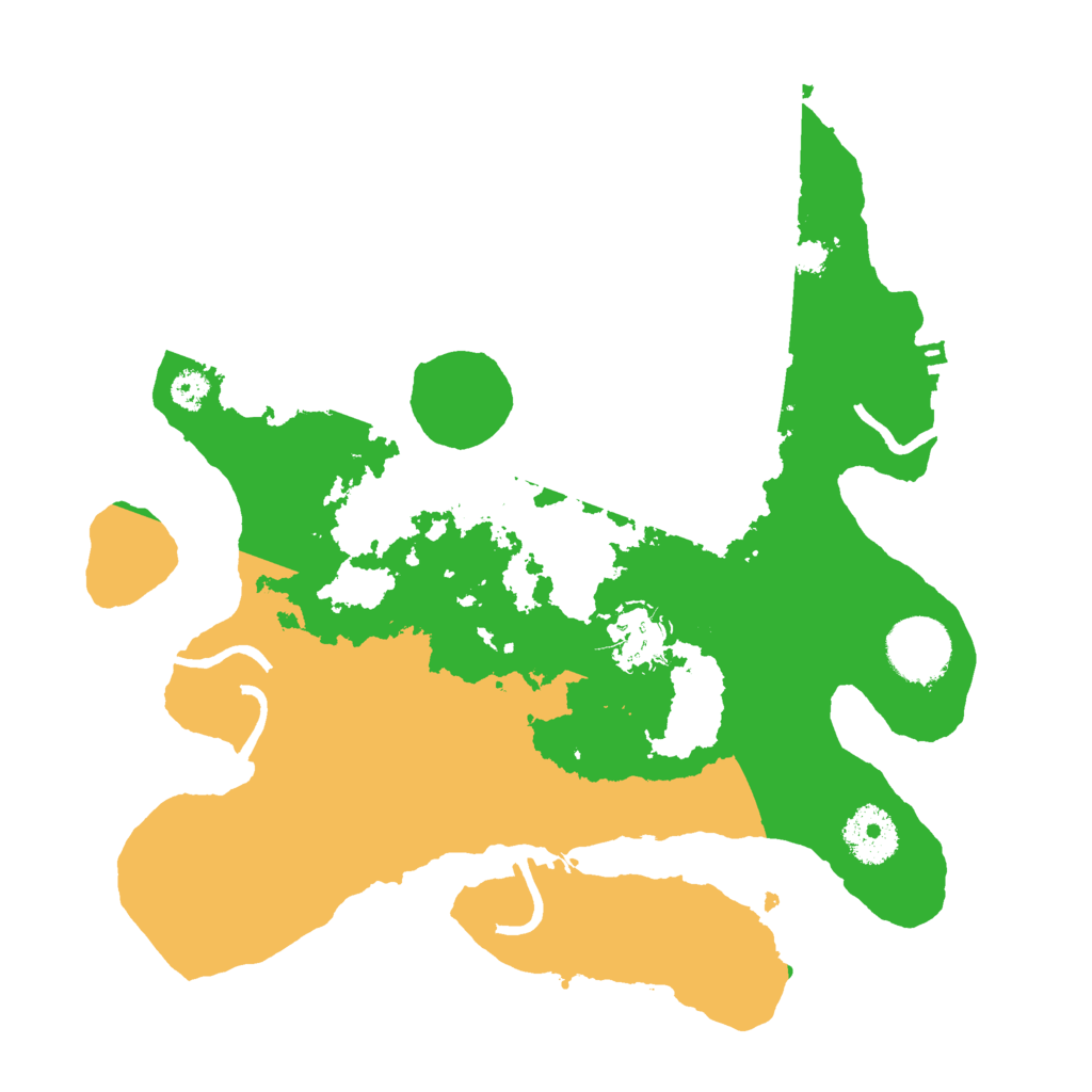 Biome Rust Map: Procedural Map, Size: 3000, Seed: 695321404