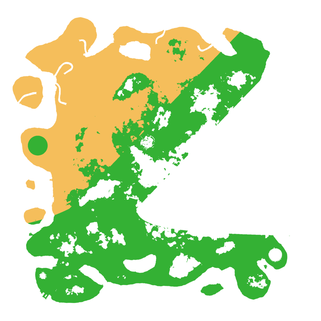 Biome Rust Map: Procedural Map, Size: 4300, Seed: 556295607