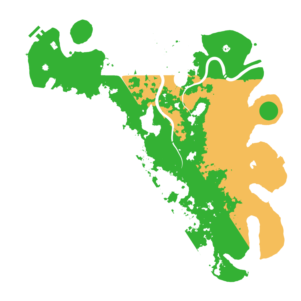 Biome Rust Map: Procedural Map, Size: 4250, Seed: 75539227