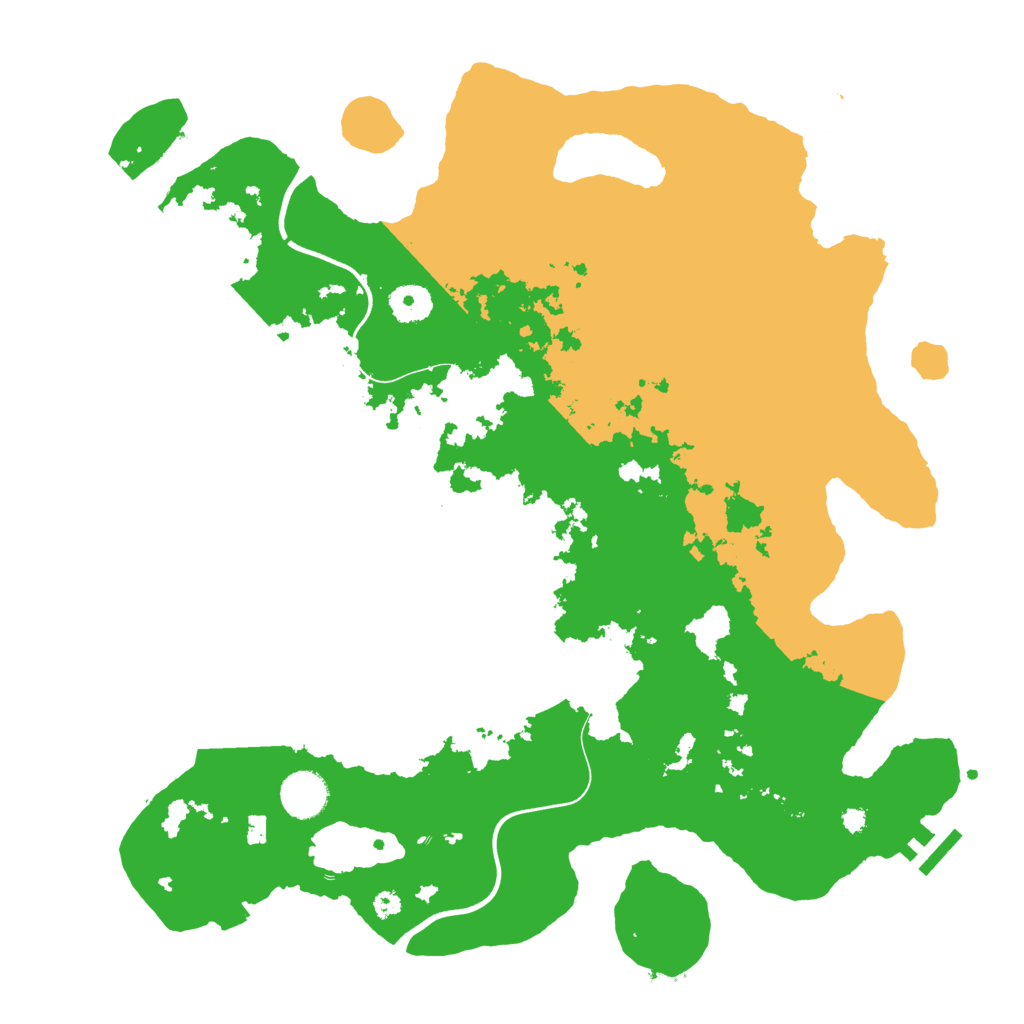 Biome Rust Map: Procedural Map, Size: 3800, Seed: 1539120817