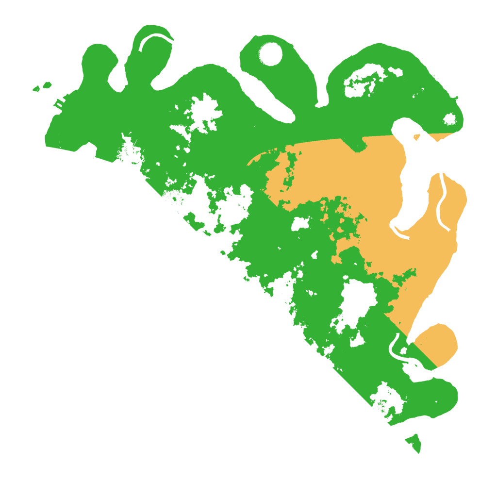 Biome Rust Map: Procedural Map, Size: 3750, Seed: 42885739