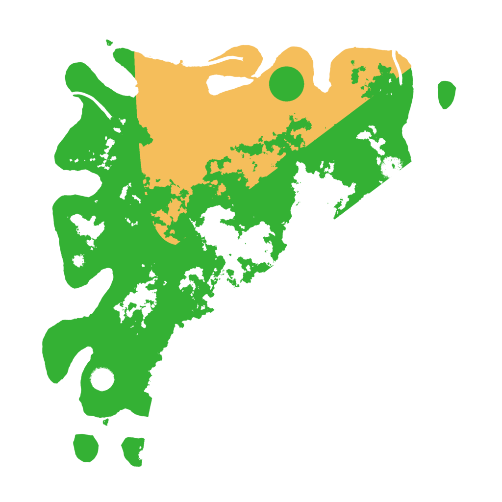 Biome Rust Map: Procedural Map, Size: 3800, Seed: 55768