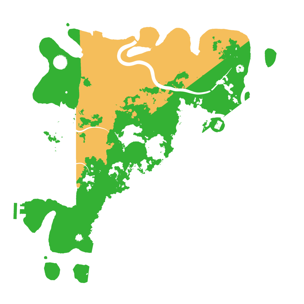 Biome Rust Map: Procedural Map, Size: 3800, Seed: 55768