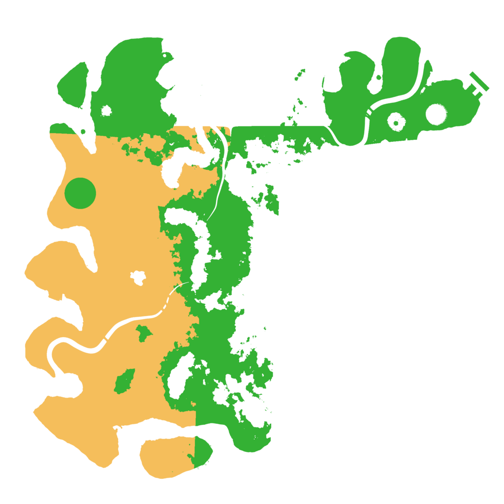 Biome Rust Map: Procedural Map, Size: 4250, Seed: 1118751211