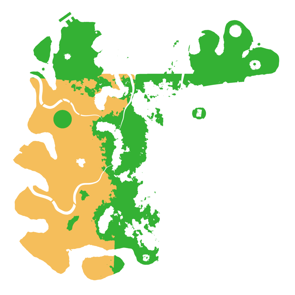 Biome Rust Map: Procedural Map, Size: 4250, Seed: 1118751211