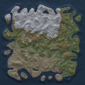 Thumbnail Rust Map: Procedural Map, Size: 4797, Seed: 414204190, 18 Monuments