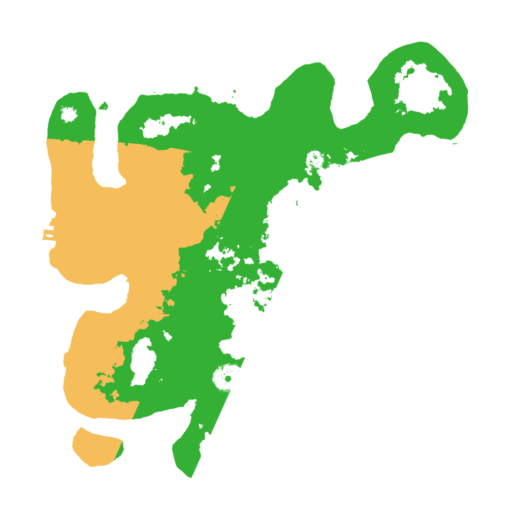 Biome Rust Map: Procedural Map, Size: 3000, Seed: 157179051