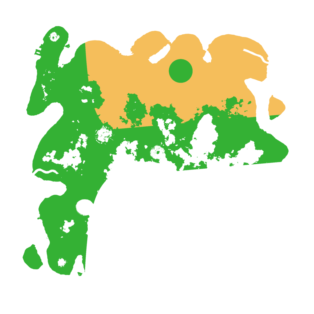 Biome Rust Map: Procedural Map, Size: 3500, Seed: 324589317