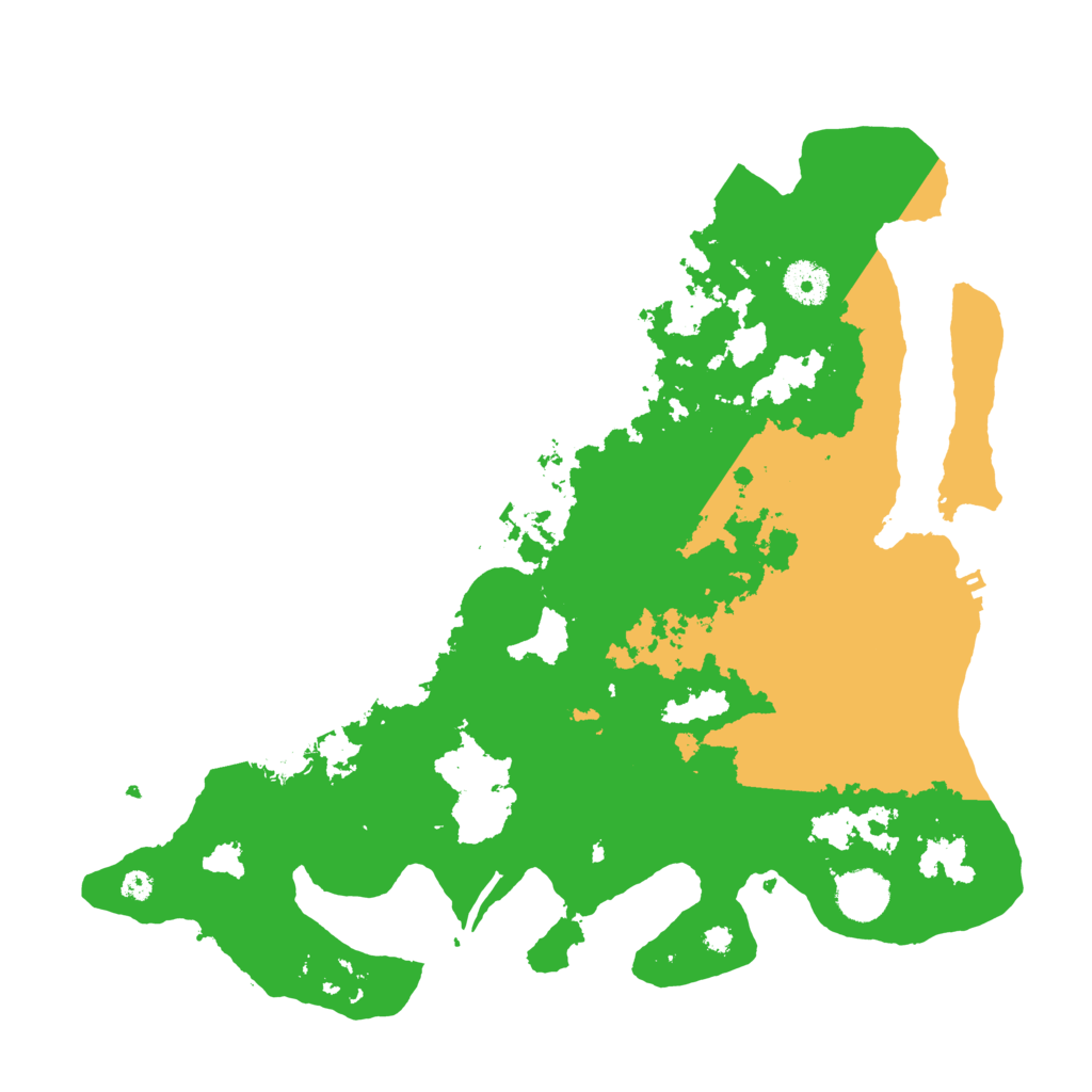 Biome Rust Map: Procedural Map, Size: 3700, Seed: 1731052204