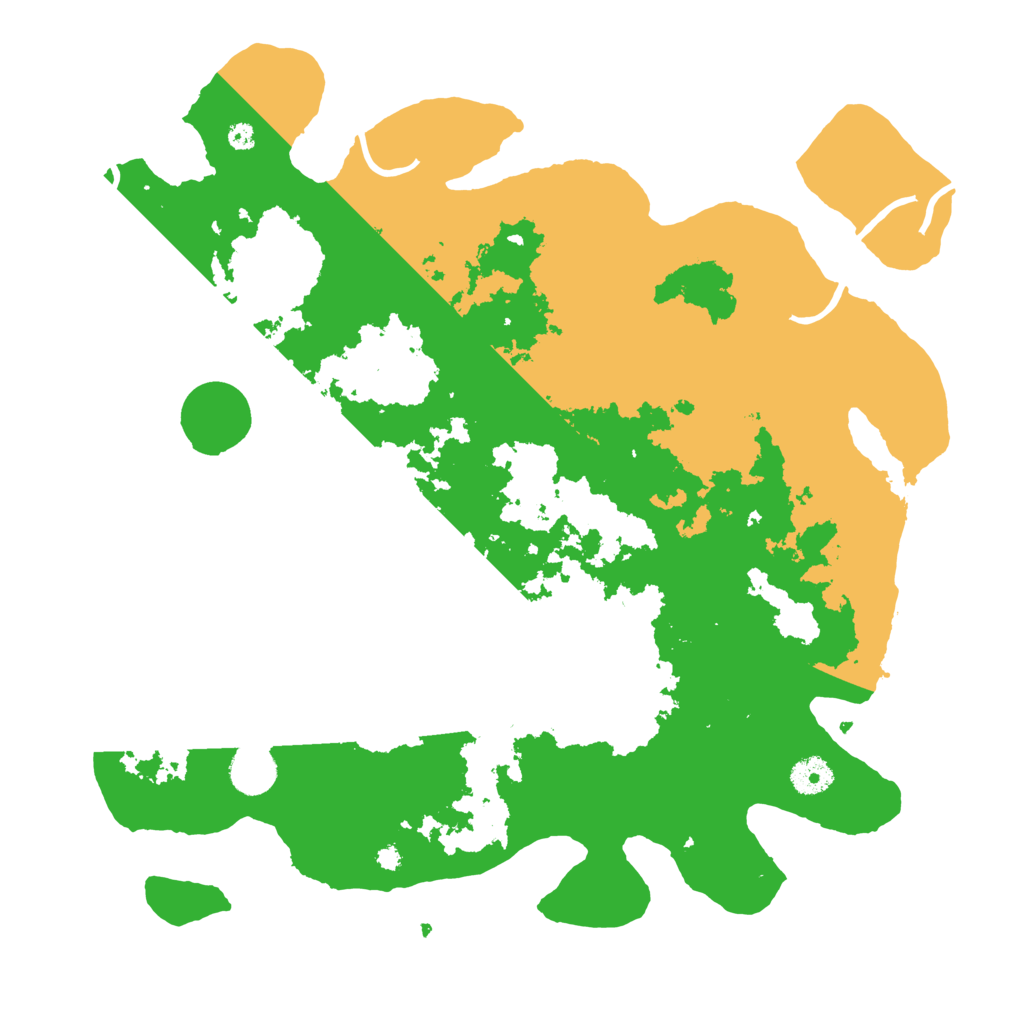 Biome Rust Map: Procedural Map, Size: 3900, Seed: 10183745