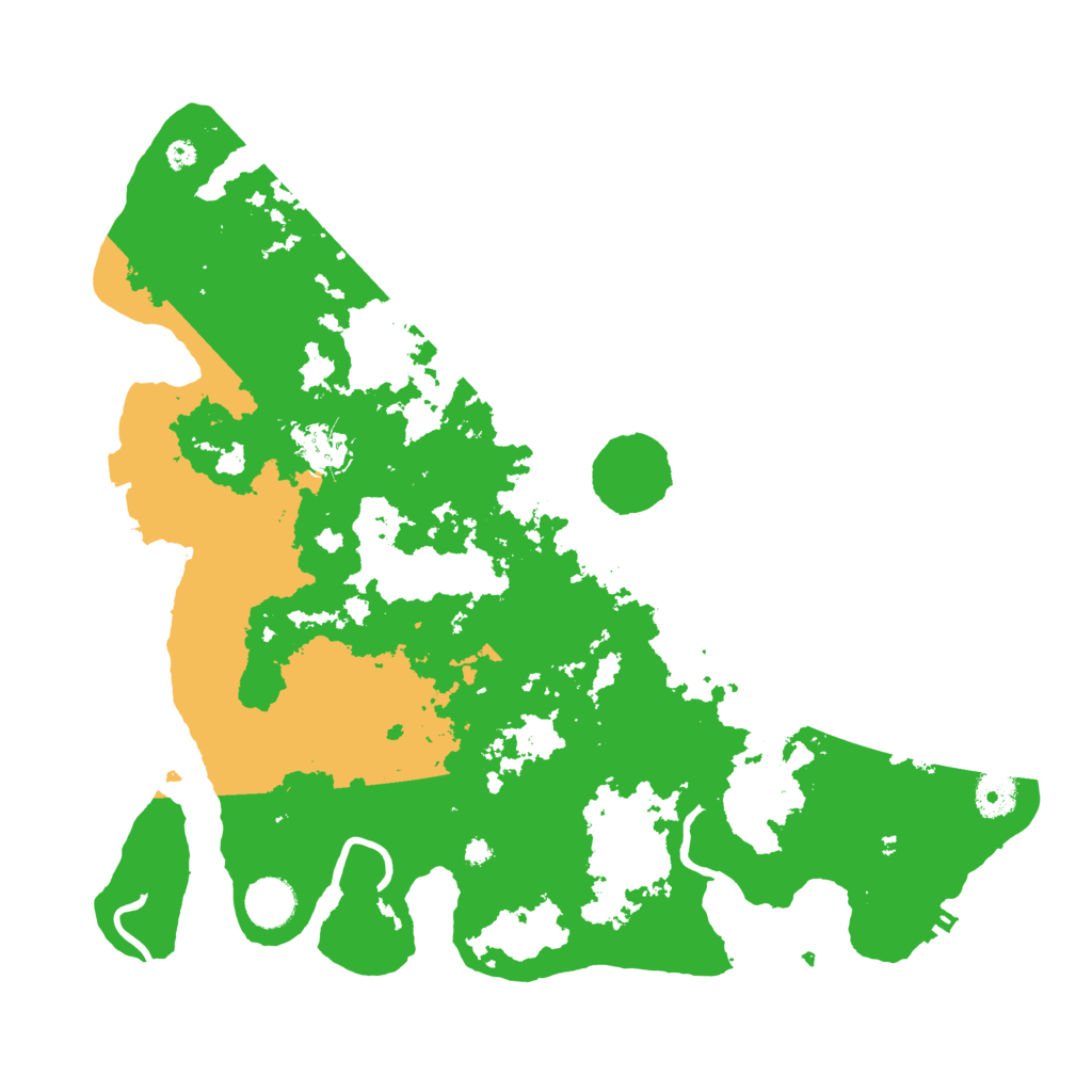 Biome Rust Map: Procedural Map, Size: 3800, Seed: 83402261