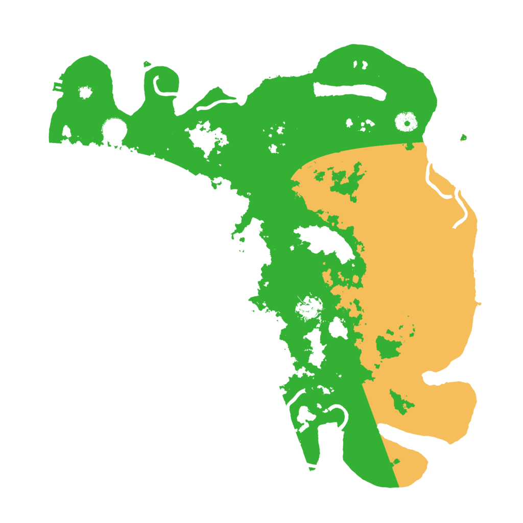 Biome Rust Map: Procedural Map, Size: 3750, Seed: 25412423