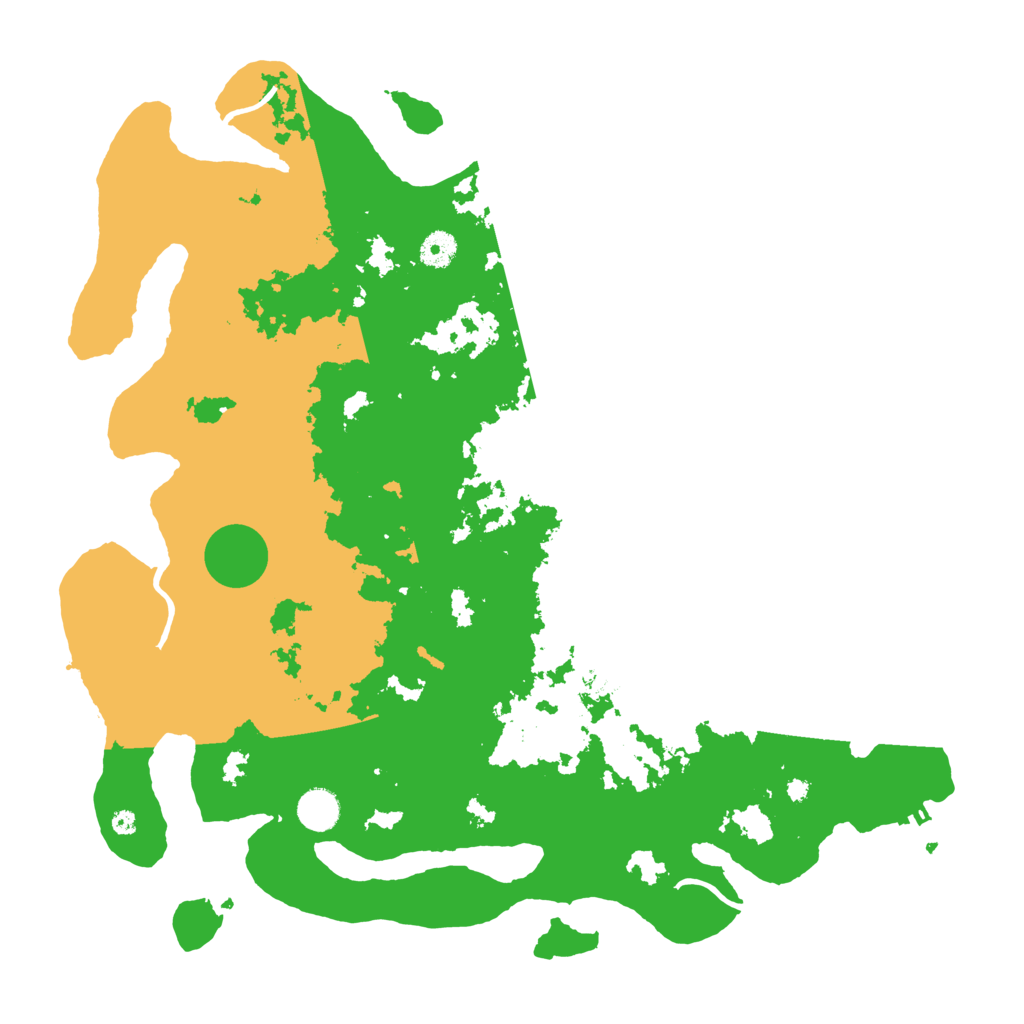 Biome Rust Map: Procedural Map, Size: 4250, Seed: 10623