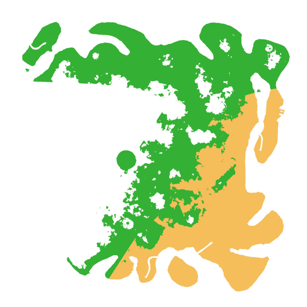 Biome Rust Map: Procedural Map, Size: 4250, Seed: 254781965