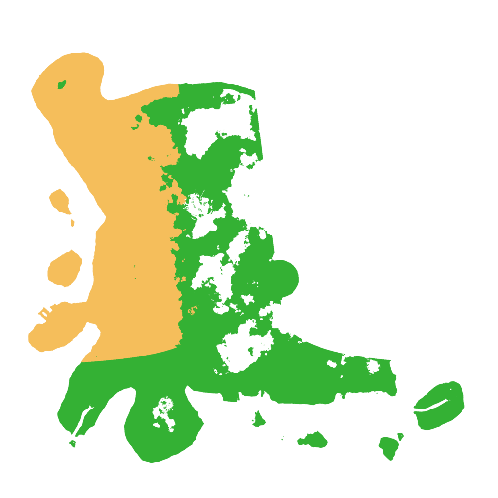 Biome Rust Map: Procedural Map, Size: 3500, Seed: 1411916219