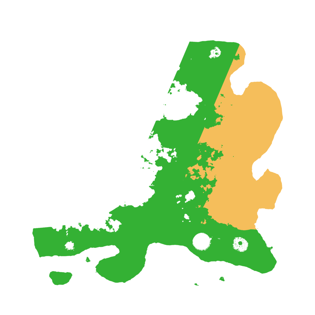Biome Rust Map: Procedural Map, Size: 3200, Seed: 2107568222