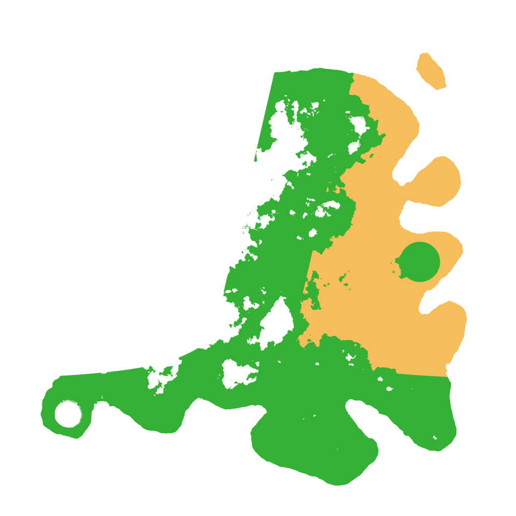 Biome Rust Map: Barren, Size: 3400, Seed: 92815564