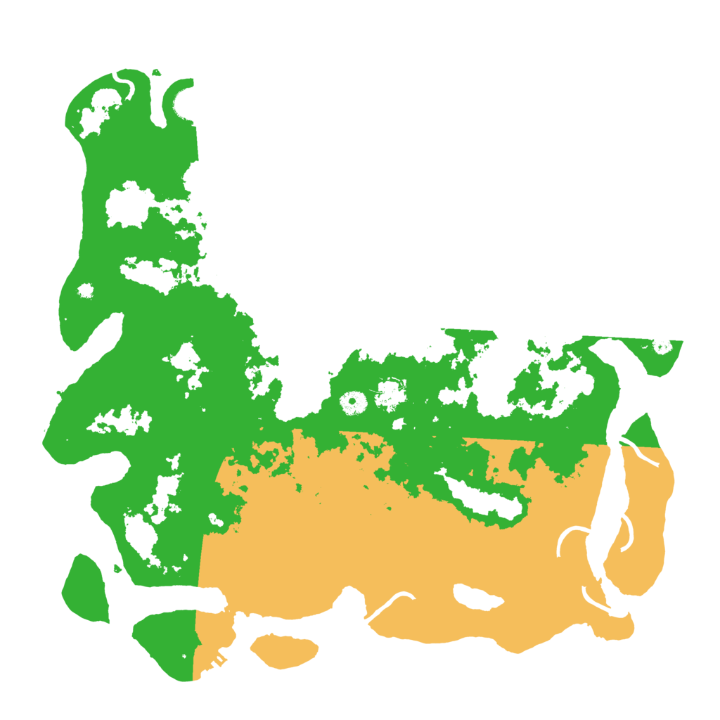 Biome Rust Map: Procedural Map, Size: 4250, Seed: 31141943