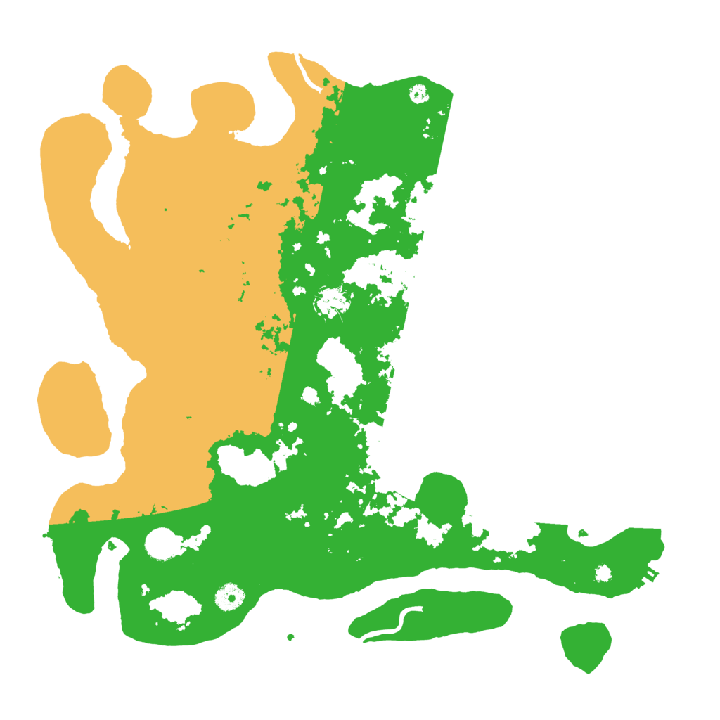 Biome Rust Map: Procedural Map, Size: 3900, Seed: 35552764