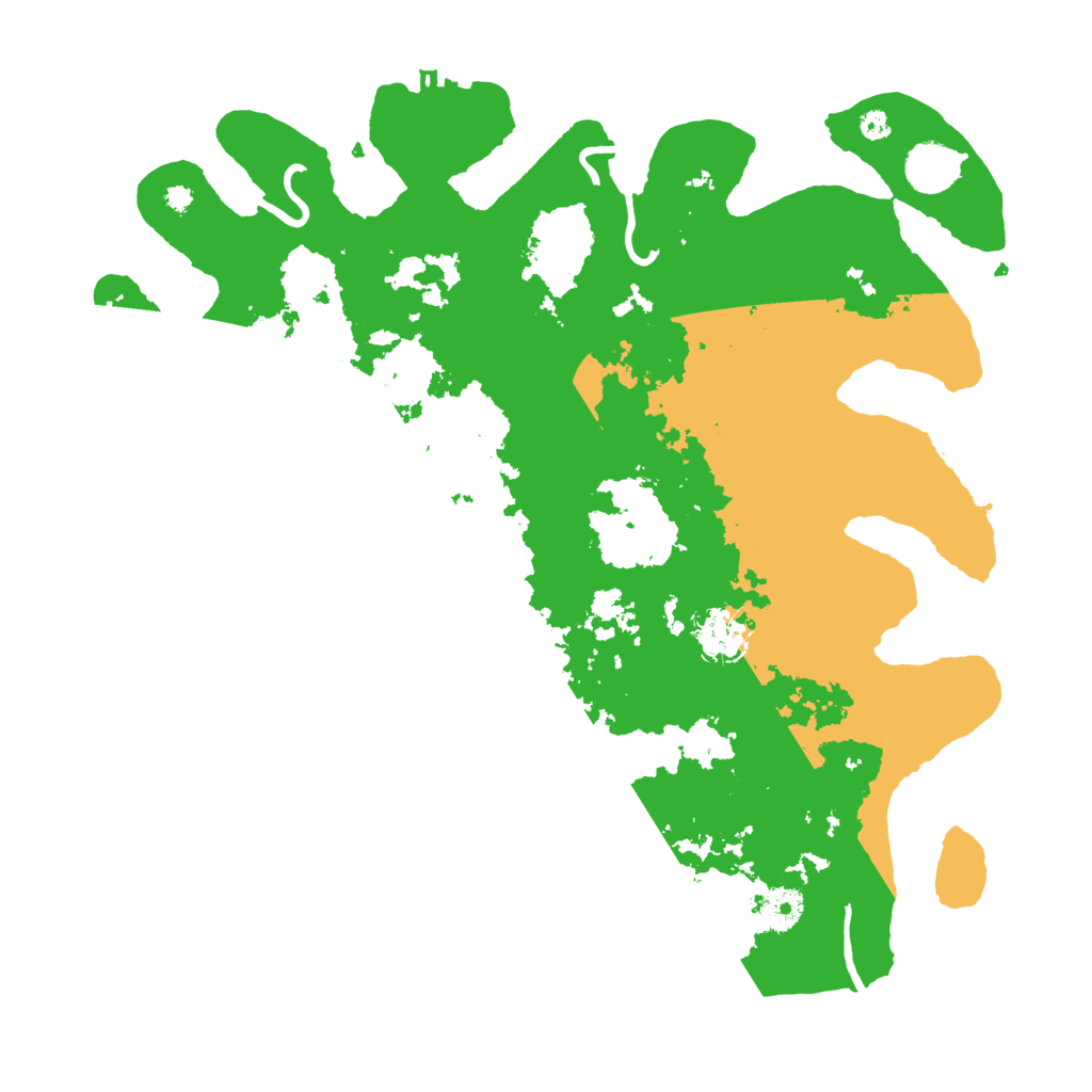 Biome Rust Map: Procedural Map, Size: 3750, Seed: 96498156