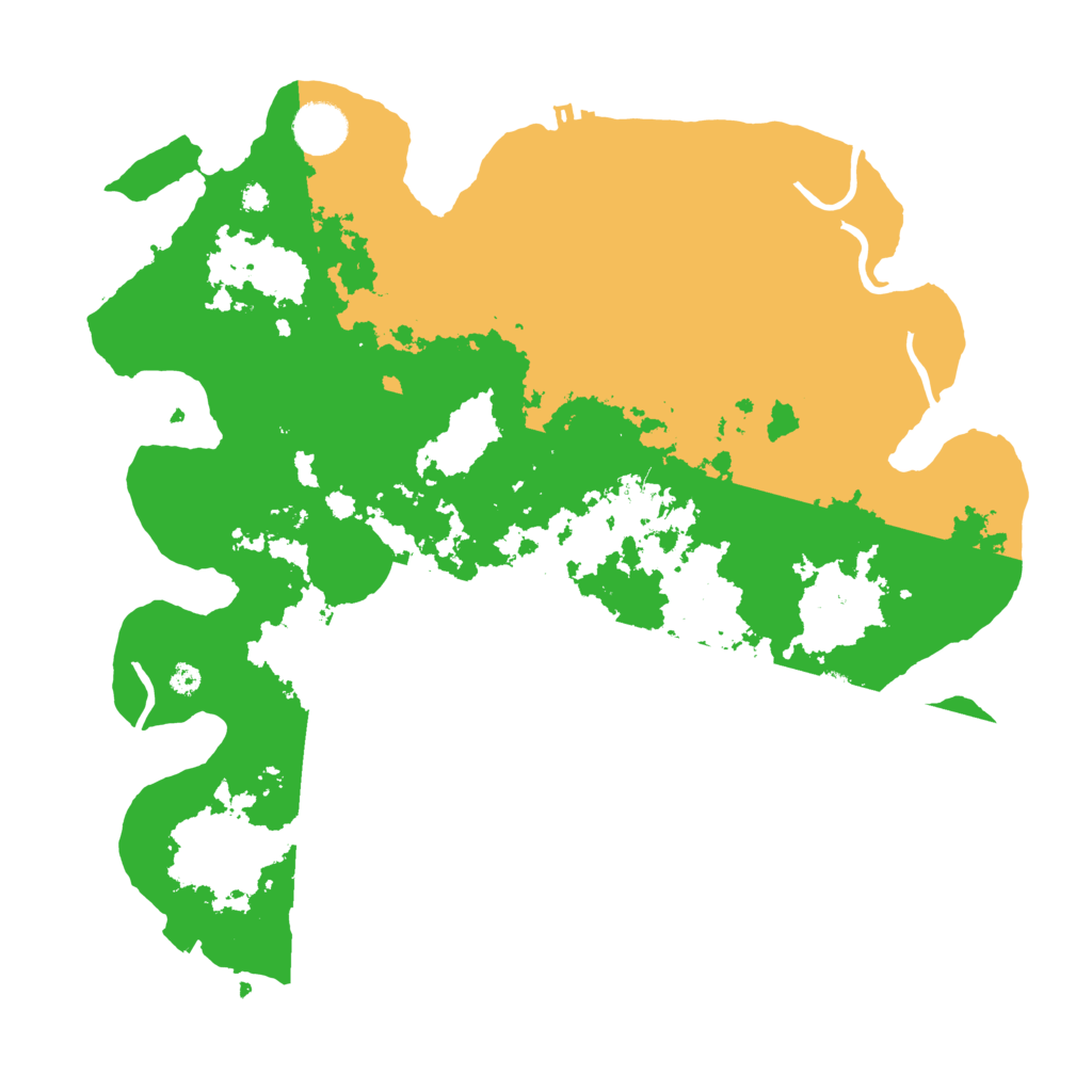 Biome Rust Map: Procedural Map, Size: 3650, Seed: 38852361