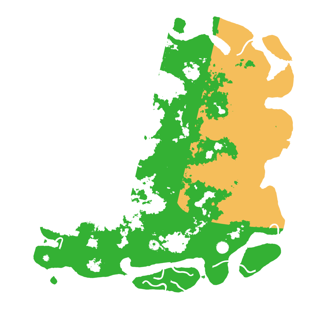 Biome Rust Map: Procedural Map, Size: 4500, Seed: 604723164