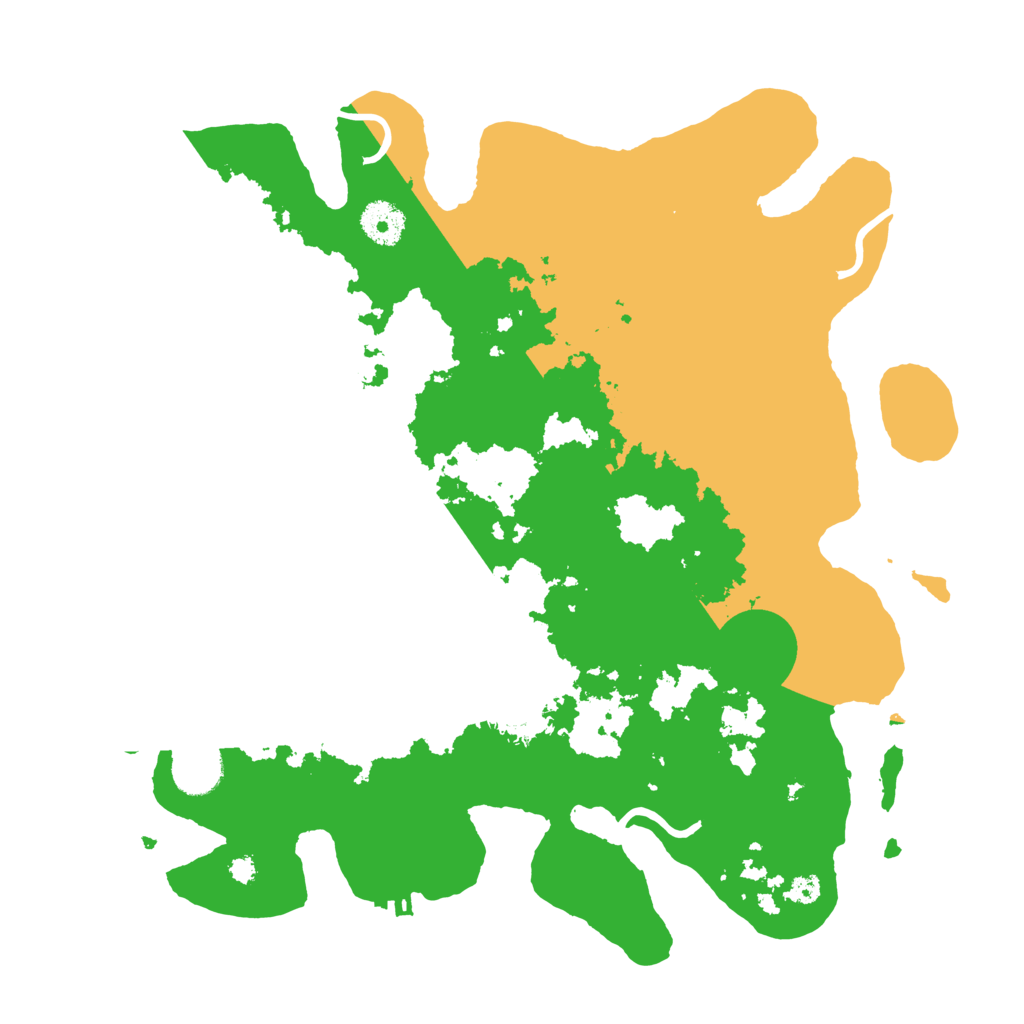 Biome Rust Map: Procedural Map, Size: 3560, Seed: 6618075
