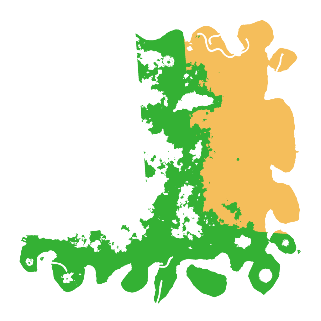 Biome Rust Map: Procedural Map, Size: 4250, Seed: 39715922