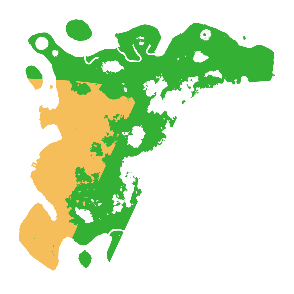 Biome Rust Map: Procedural Map, Size: 4000, Seed: 123908724